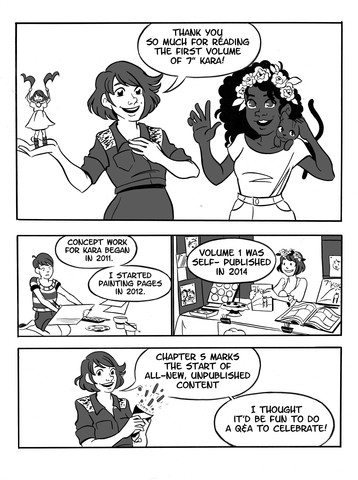 7" Kara - Volume 1 - QandAComic - Page 1