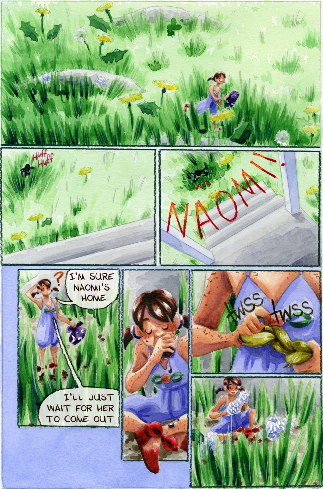 7" Kara Ch. 8 Pg. 12 (traditional watercolor)
